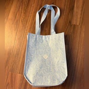 Lululemon Limited Edition Small Blue Shopping Tote